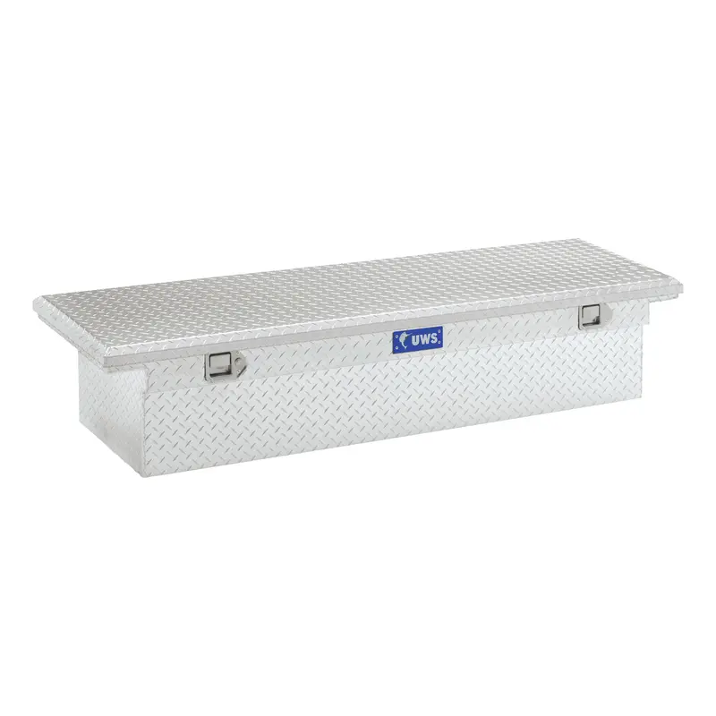 Uws Tbs-66-Lp Low-Profile Crossover Truck Tool Box – 66-Inch Bright Aluminum, Ltl Shipping Only 1