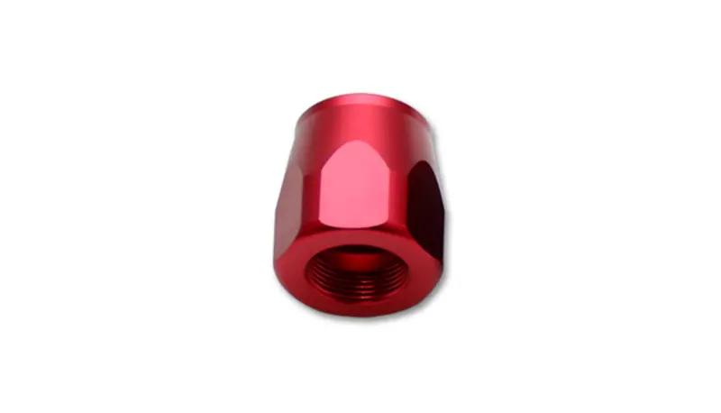 Vibrant Performance 20960R Hose End Socket; Size: -10An; Anodized Red; 6061 Aluminum; 1