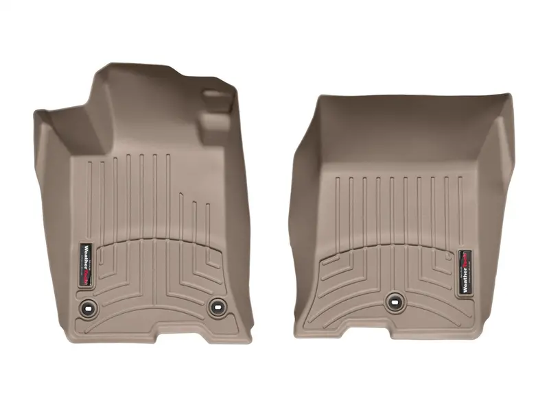 Weathertech 457341 Digitalfit Floor Liners – Tan, Front Row, Precision Trimmed For Vehicle Fit 1