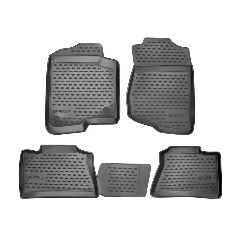 Westin 74-09-41002 Profile Series Black Floor Liners – 4-Piece Set 1